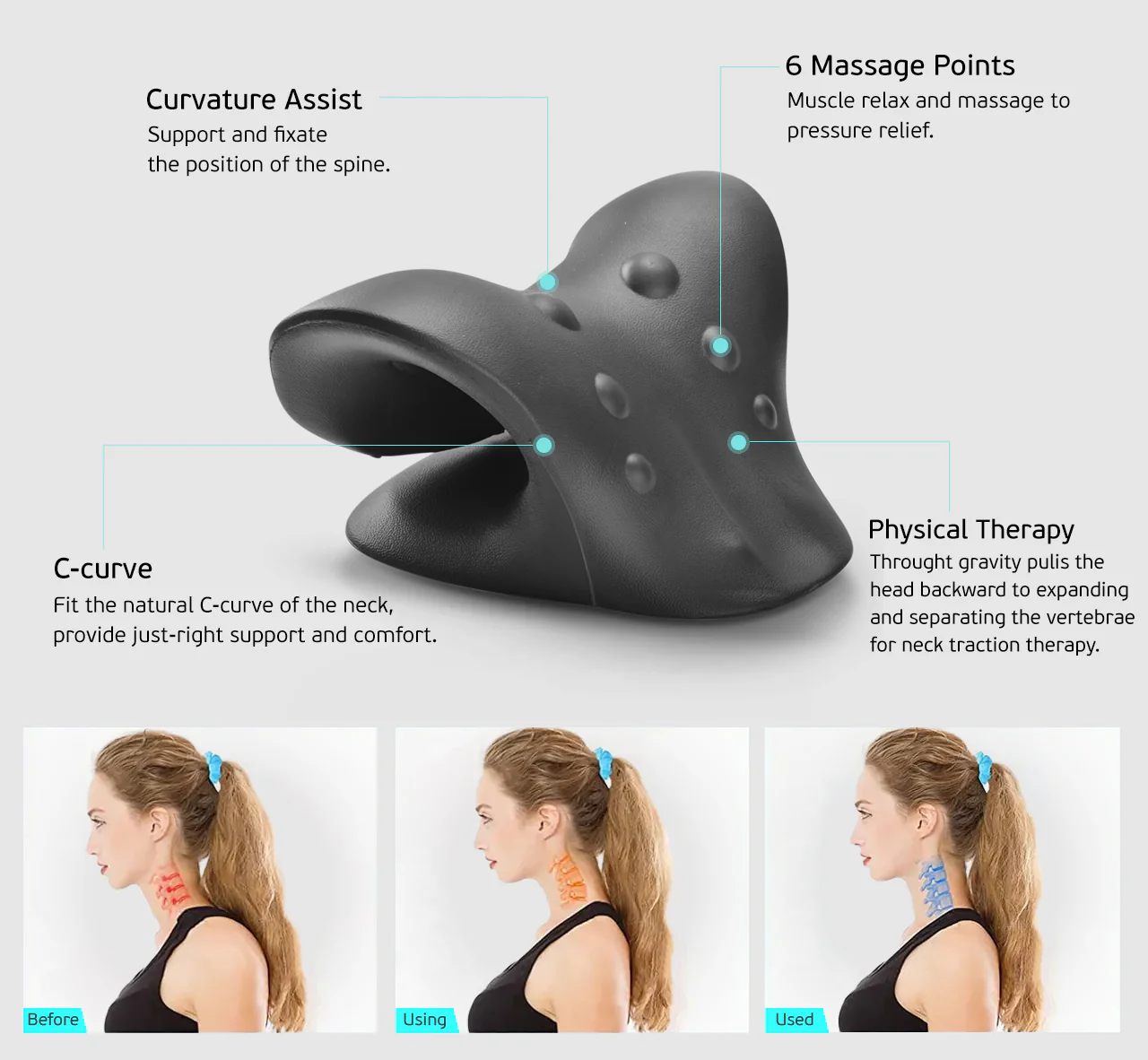 Neck Stretch +PLUS - Cervical Traction Device - Image 5