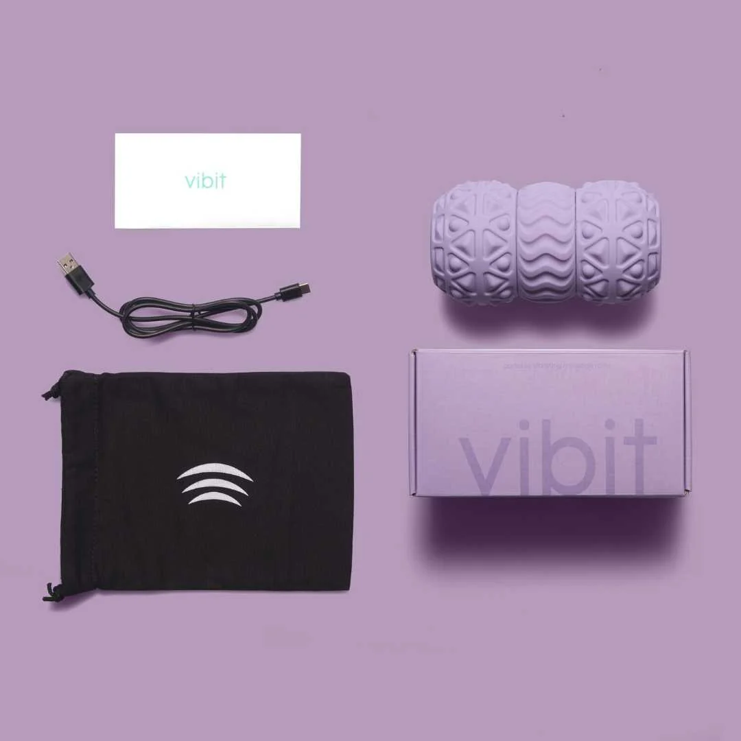 Portable Vibrating Massage Roller - Vibit ROLL - Image 23