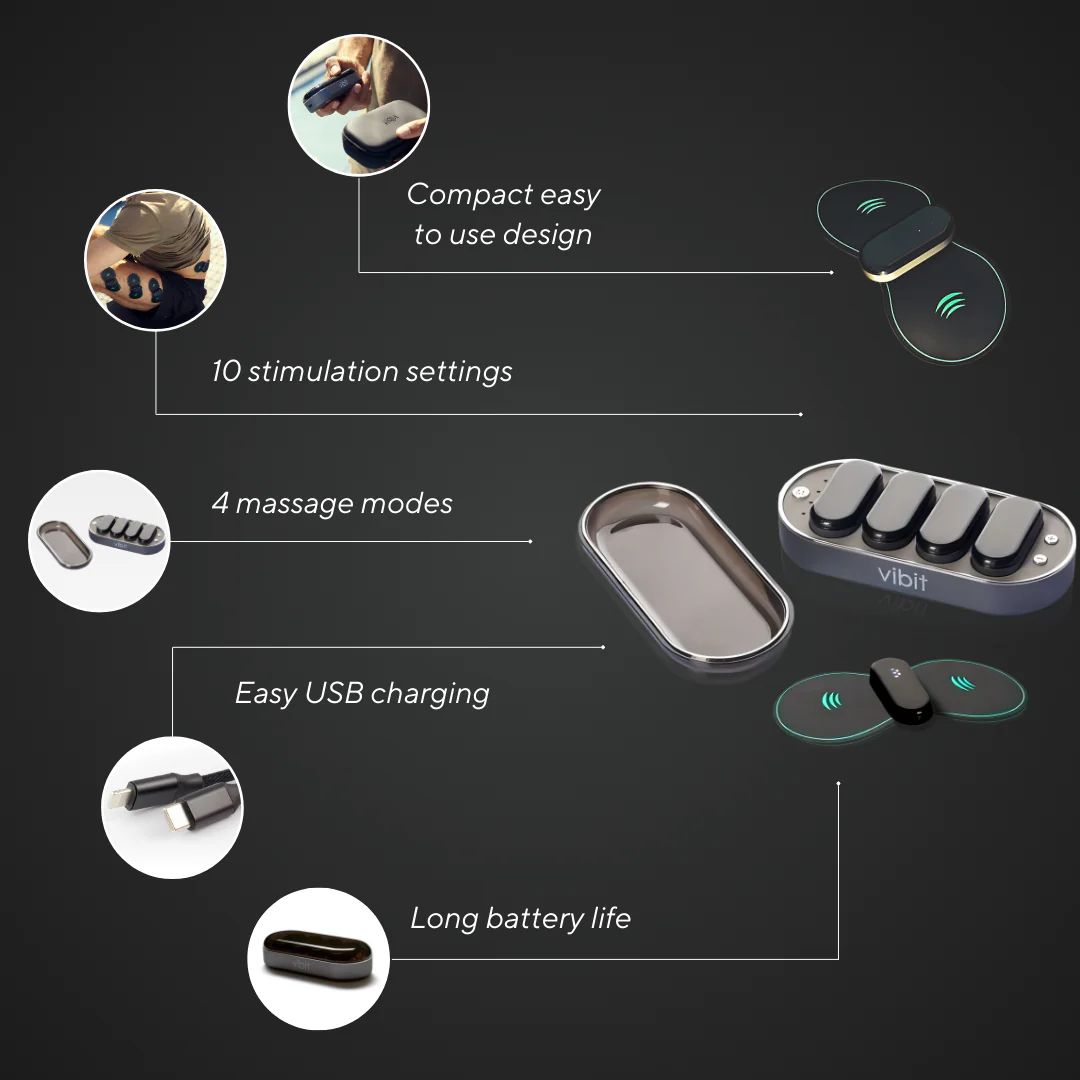 Vibit TENS - Wireless Electrical Muscle Stimulator - Image 3